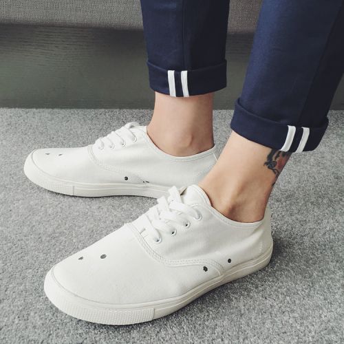 Chaussures de tennis homme jeunesse, 18-40 ans, pour été - tendance des jeunes semelle caoutchouc Ref 976118