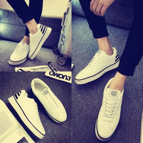 Chaussures de tennis homme jeunesse, 18-40 ans, pour printemps - tendance des jeunes semelle caoutchouc Ref 976266