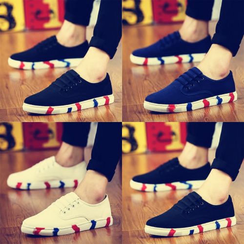 Chaussures de tennis homme jeunesse, 18-40 ans, pour été - tendance des jeunes semelle caoutchouc Ref 976330