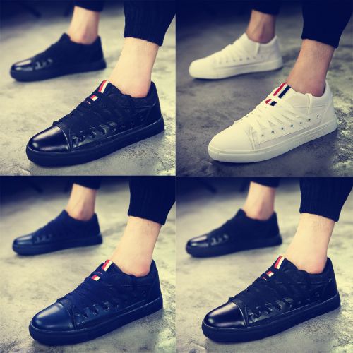 Chaussures de tennis homme jeunesse, 18-40 ans, pour été - tendance des jeunes semelle caoutchouc Ref 976334