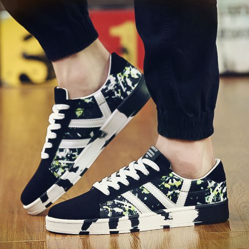 Chaussures de tennis homme jeunesse, 18-40 ans, pour été - tendance des jeunes semelle caoutchouc Ref 976551