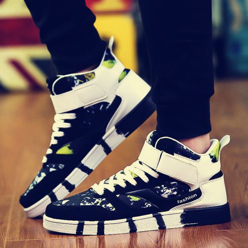 Chaussures de tennis homme jeunesse, 18-40 ans, pour printemps - tendance des jeunes semelle caoutchouc Ref 976583