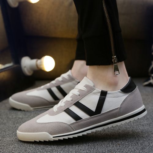 Chaussures de tennis homme jeunesse, 18-40 ans, pour été - tendance des jeunes semelle caoutchouc Ref 976691