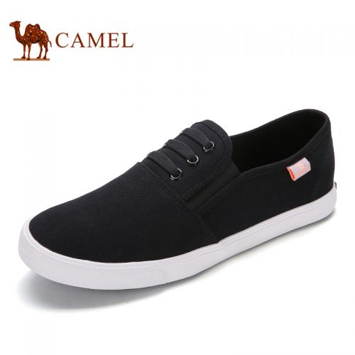 Chaussures de tennis homme jeunesse, 18-40 ans, CAMEL pour printemps - tendance des jeunes semelle caoutchouc Ref 976