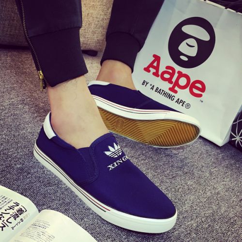 Chaussures de tennis homme jeunesse, 18-40 ans, pour printemps - loisir semelle caoutchouc Re