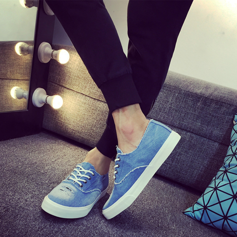 Chaussures de tennis homme jeunesse, 18-40 ans, pour printemps - loisir semelle caoutchouc Re