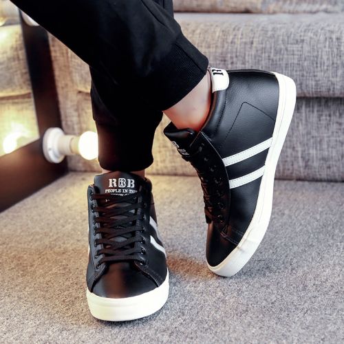 Chaussures de tennis homme jeunesse, 18-40 ans, pour hiver - semelle caoutchouc Ref 97738