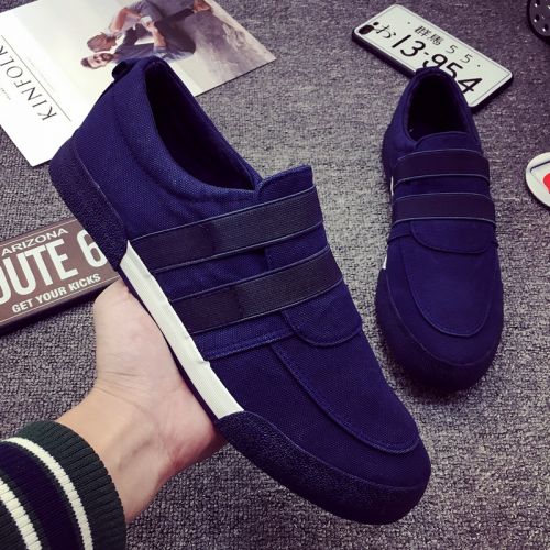 Chaussures de tennis homme jeunesse, 18-40 ans, pour printemps - tendance des jeunes semelle caoutchouc Ref 977740