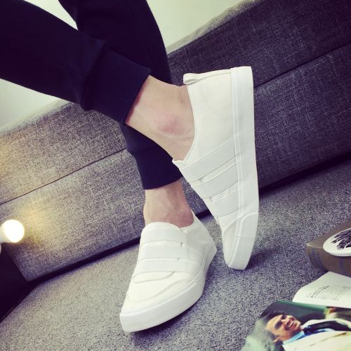 Chaussures de tennis homme jeunesse, 18-40 ans, HUITIAN pour printemps - tendance des jeunes semelle caoutchouc Ref 9