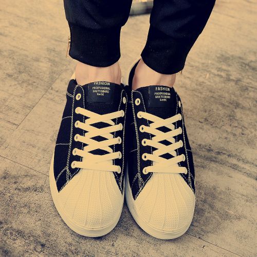 Chaussures de tennis homme jeunesse, 18-40 ans, pour été - tendance des jeunes semelle caoutchouc Ref 978133