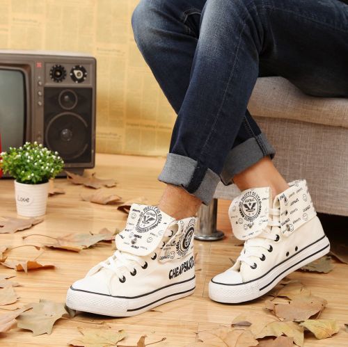 Chaussures de tennis homme jeunesse, 18-40 ans, pour printemps - semelle caoutchouc Ref 978375