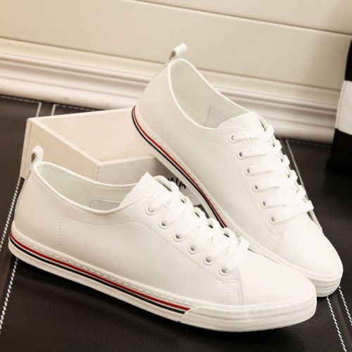 Chaussures de tennis homme jeunesse, 18-40 ans, pour printemps - simple semelle caoutchouc Ref 978552