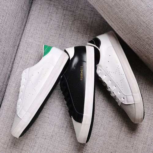 Chaussures de tennis homme jeunesse, 18-40 ans, pour printemps - simple semelle caoutchouc Ref 978625