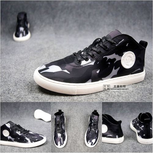 Chaussures de tennis homme jeunesse, 18-40 ans, pour printemps - tendance des jeunes semelle caoutchouc Ref 979004