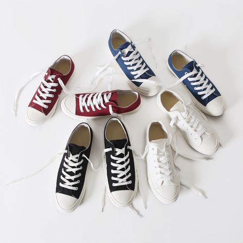 Chaussures de tennis homme jeunesse, 18-40 ans, pour printemps - Retro semelle caoutchouc Ref 979134