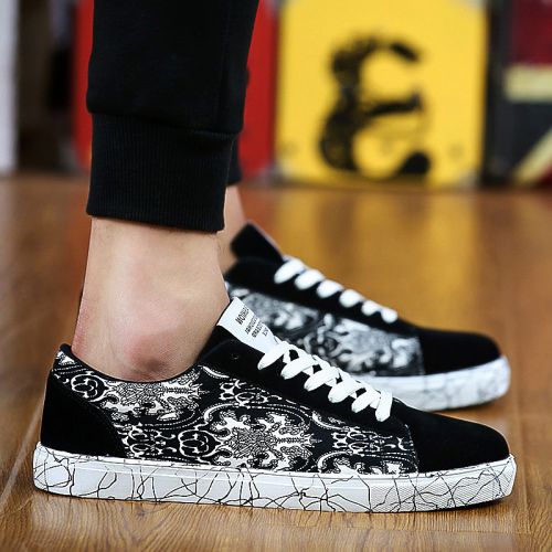Chaussures de tennis homme jeunesse, 18-40 ans, pour printemps - tendance des jeunes semelle caoutchouc Ref 979146
