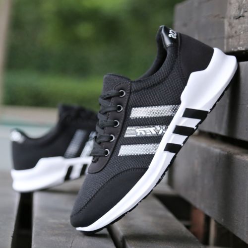 Chaussures de tennis homme jeunesse, 18-40 ans, pour printemps - loisir semelle caoutchouc Ref 979349