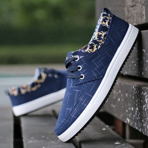 Chaussures de tennis homme jeunesse, 18-40 ans, pour printemps - tendance des jeunes semelle caoutchouc Ref 979383