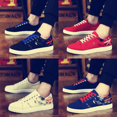 Chaussures de tennis homme jeunesse, 18-40 ans, CIKEIYING pour printemps - tendance des jeunes semelle caoutchouc Ref