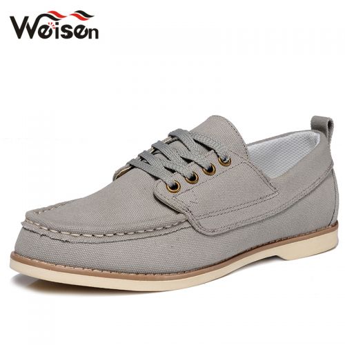 Chaussures de tennis homme jeunesse, 18-40 ans, WEI SEN pour printemps - loisir semelle caoutchouc Ref 980128