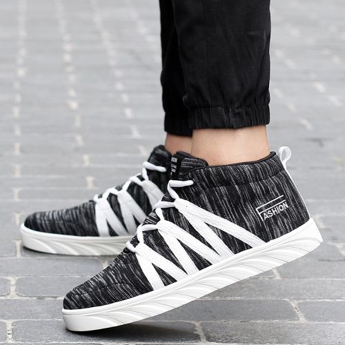 Chaussures de tennis homme jeunesse, 18-40 ans, pour hiver - loisir semelle caoutchouc Ref 98