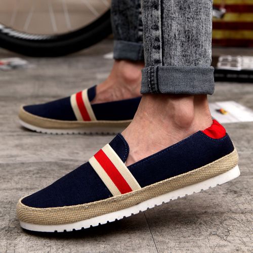 Chaussures de tennis homme jeunesse, 18-40 ans, pour été - tendance des jeunes semelle caoutchouc Ref 980366