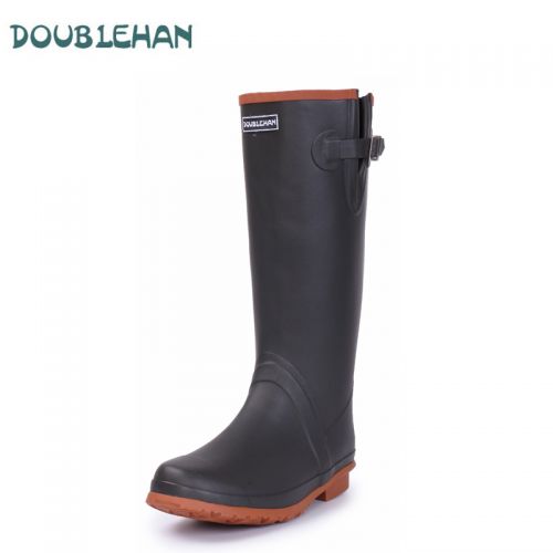 Chaussures en caoutchouc jeunesse, 18-40 ans et Moyen-âge DOUBLE HAN - Ref 941829