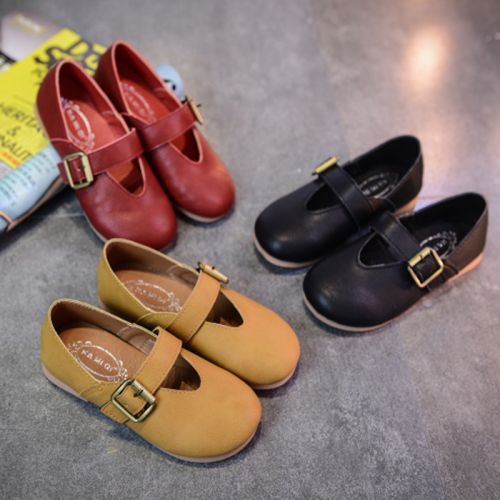 Chaussures enfants ronde pour printemps - Ref 1002883