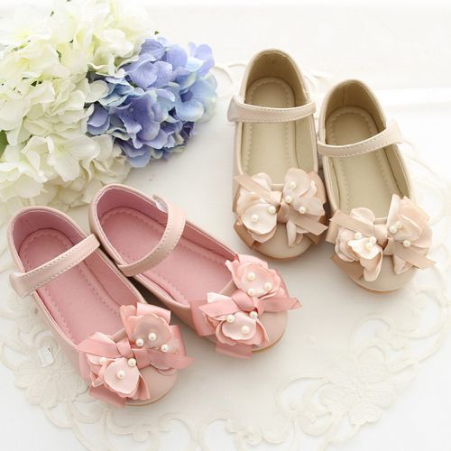Chaussures enfants en PU ronde pour printemps - semelle caoutchouc Ref 1002908