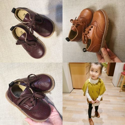 Chaussures enfants ronde pour printemps - semelle caoutchouc Ref 1002939