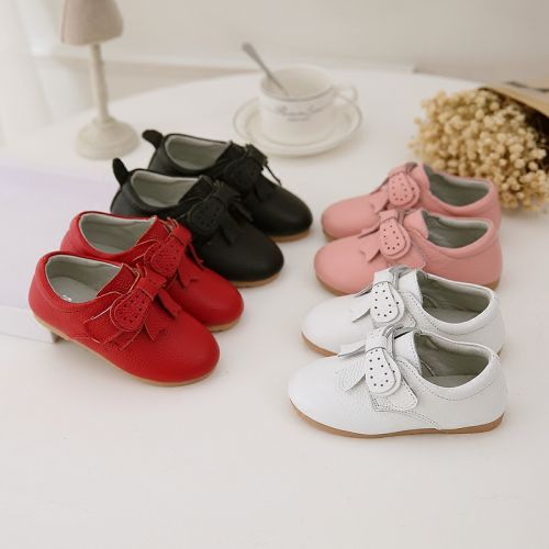 Chaussures enfants en cuir ronde pour printemps - Ref 1002979