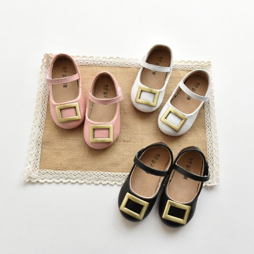 Chaussures enfants en cuir ronde pour printemps - Ref 1002999
