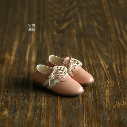 Chaussures enfants en cuir JUSTCOOL ronde pour printemps - semelle Ref 1003025