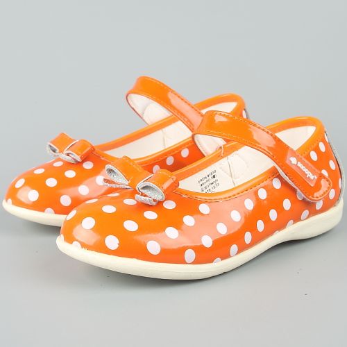 Chaussures enfants en cuir SNOOPY ronde pour printemps - semelle plastique Ref 1003090