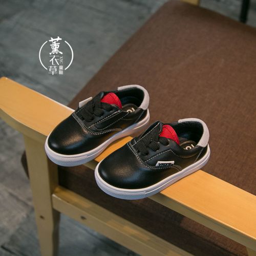 Chaussures enfants ronde pour printemps - semelle caoutchouc Ref 1003129