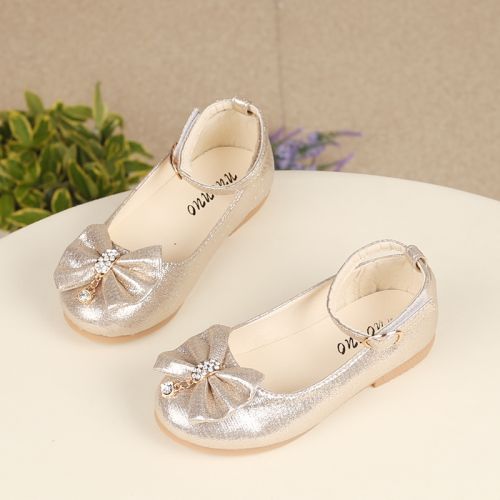 Chaussures enfants ronde paillette pour printemps - Ref 1003321