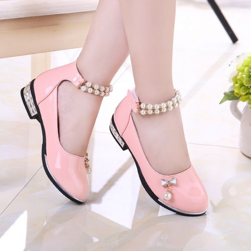 Chaussures enfants en PU ronde pour printemps - semelle Ref 1003613
