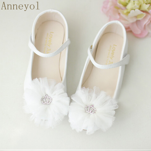 Chaussures enfants en PU ANNEYOL ronde avec perles pour Toute saison - semelle caoutchouc Ref 1003936
