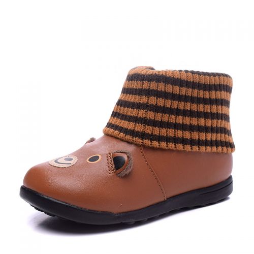 Chaussures enfants en PU SHOEBOX ronde pour printemps - Ref 1004038