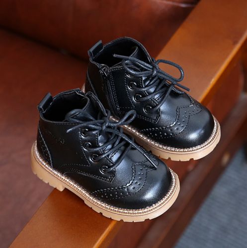 Chaussures enfants en PU ronde pour Toute saison - Ref 1004058