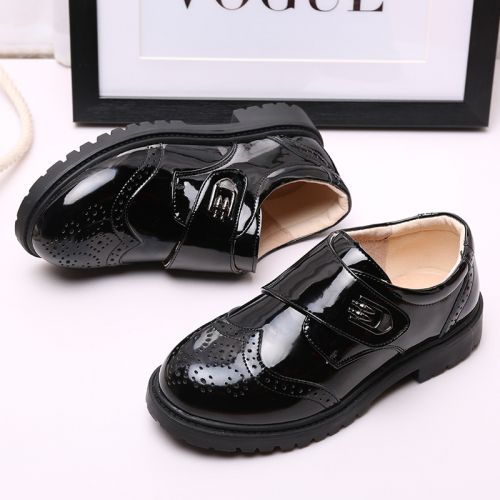 Chaussures enfants en PU ronde creux pour Toute saison - semelle caoutchouc Ref 1004186
