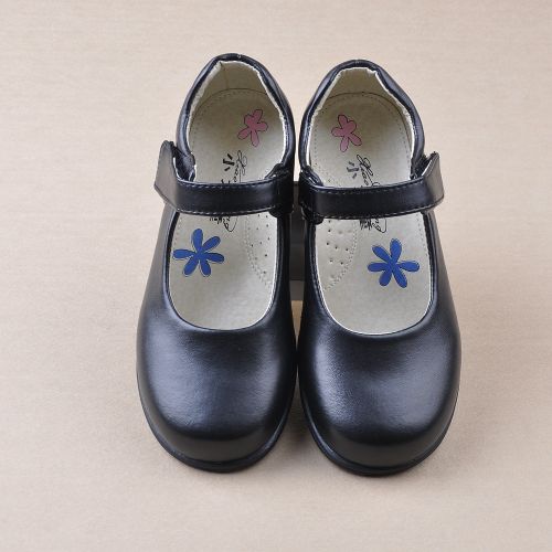 Chaussures enfants en PU ronde coutures cuir pour Toute saison - semelle caoutchouc Ref 1004439