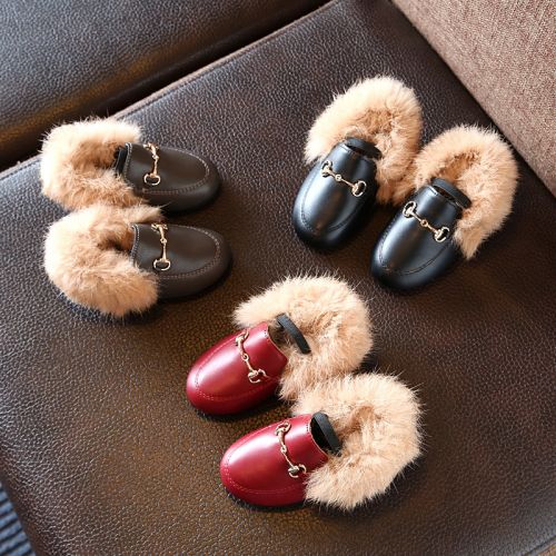 Chaussures enfants ronde métal pour hiver - semelle caoutchouc Wear Ref 1004549