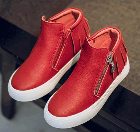 Chaussures enfants en PU AKATIE pour printemps - semelle caoutchouc Ref 1004572