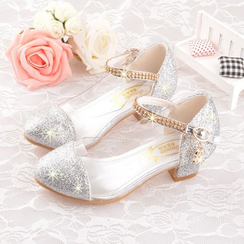 Chaussures enfants ARANIES ronde avec perles pour printemps - Ref 1004763