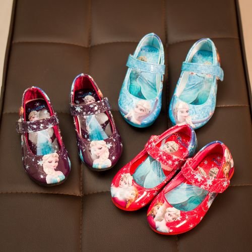 Chaussures enfants ronde pour printemps - semelle caoutchouc Ref 1005041