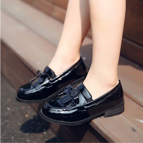 Chaussures enfants en PU PINKPIG ronde Flanger pour printemps - semelle caoutchouc Ref 1005122