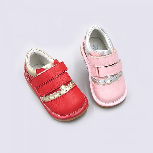 Chaussures enfants en cuir PHYNIER ronde pour printemps - Ref 1005276