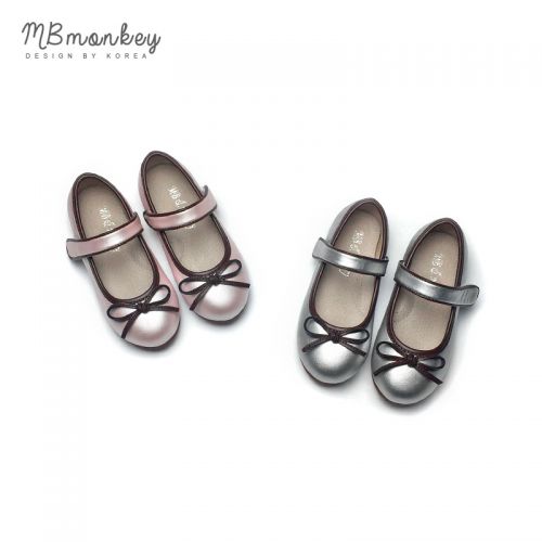 Chaussures enfants en PU MB&AMPMONKEY ronde pour printemps - semelle caoutchouc Ref 1005412