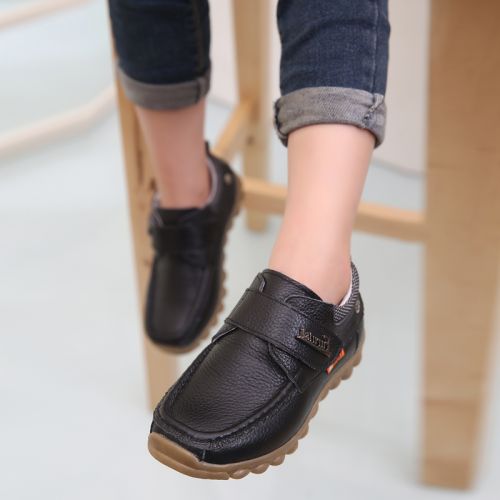 Chaussures enfants en cuir ronde pour printemps - Ref 1005691